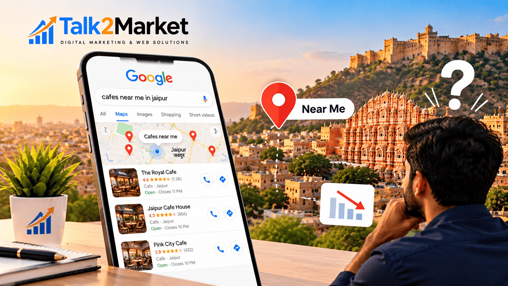 Why Your Business is Not Ranking in ‘Near Me’ Searches in Jaipur (2026 Guide)